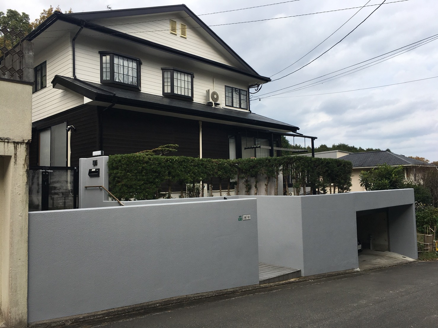 I邸　外壁塗装工事　完成